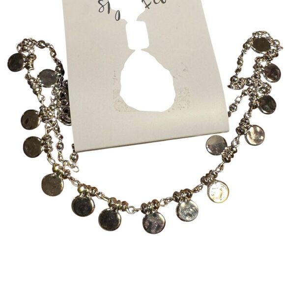 Style & Co Silver Necklace with Dainty Charms - Picture 5 of 5